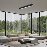  Immax NEO 07256L - LED prigušiva svetiljka LUNGO 38W/230V Wi-Fi Tuya crna + daljinski upravljač | Eponuda.com