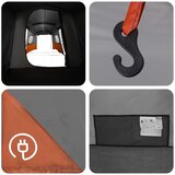 Instant šator s kišobranom otporan na vodu 3-osobni | shoptok.hr