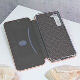 Teracell Maska za Samsung S23 Plus/ S916B na preklop Flip Premium roze zlatna | ePonuda.com