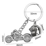 INF Kovinski obesek za ključe - Čelada za motor, (21741347) | Shoptok.si