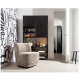 WOOOD Svetlo rjav žameten fotelj Atty – | Shoptok.si