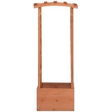  Rešetkasta sadilica s lukom 49 x 39 x 117 cm masivna jelovina | shoptok.hr