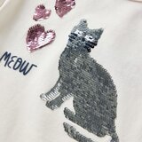  Dječja majica dugih rukava prljavo bijela boja 104 | shoptok.hr