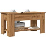 vidaXL Stol za kavu Artisan hrast 101x49x52 cm izrađeno drvo | shoptok.hr