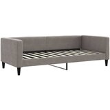 Dnevni krevet smeđesivi 90 x 200 cm od tkanine | shoptok.hr