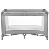 Kikka Boo so gifted prenosivi krevetac grey 1 nivo