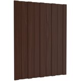 Krovni panel 12 pcs Smeđa 60 x 45 cm Pocinčani čelik Cijene
