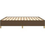  Okvir za krevet s oprugom tamnosmeđi 160x200 cm od tkanine | shoptok.hr
