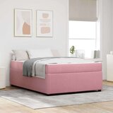  Posteljni okvir z vzmetnico z vzmetnico Roza 160 x 200 cm Žamet, (5000069961) | Shoptok.si