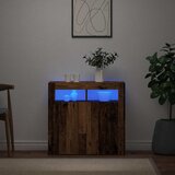  Komoda s LED svjetlima boja drva 80x35x75 cm konstruirano drvo | Eponuda.com