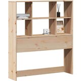 vidaXL Vzglavje s predelki 90 cm trdna borovina | Shoptok.si