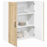 vidaXL Stenska kuhinjska omarica z vrati Sonoma hrast 80 x 31 x 100 cm | Shoptok.si