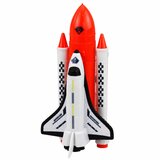  Svemirska raketa za igru sa svemirskim vozilom i astronautom - plavo/bijelo/narančasti | Shoptok.si
