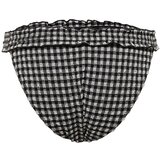 Trendyol Black and White Plaid Bikini Bottoms | ePonuda.com