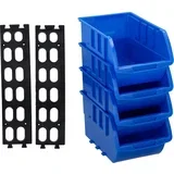 Zidna ladica PVC - organizator od 6 dijelova