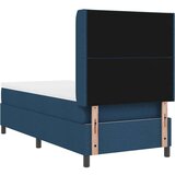  Krevet s oprugama i madracem LED plave boje 90 x 200 cm tkanina | shoptok.hr