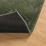  Tepih HUARTE kratkih vlakana mekani i perivi zeleni 200x200 cm | shoptok.hr