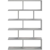  Polica na zidu Betonska siva 70 x 17 x 101 cm Konstruirano drvo | shoptok.hr