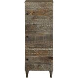  Visoka komoda 40x33x110 cm od masivnog drva manga | shoptok.hr