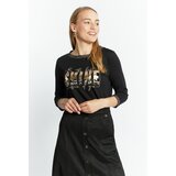 Monnari Woman's Blouses Knitted T-Shirt With Print | shoptok.hr