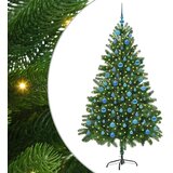  Božićno drvce s 300 LED svjetlima s stalakom Zelena 180 cm PE | shoptok.hr