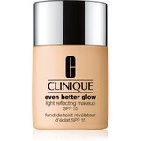 Clinique Even Better Glow SPF15 lahek puder za posvetlitev kože 30 ml odtenek WN 12 Meringue | Shoptok.si
