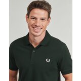 Fred Perry Majica The Polo Short Sleeve Tee Night Green/ Snow White M Cene