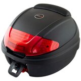 Moto kofer zadnji MVX 30 l, crni, sa reflektorom i naslonom | Eponuda.com