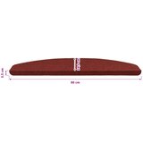  Samoljepljivi stepenasti ulošci 15 pcs Crvena 80 x 28 x 3,5 cm | shoptok.hr