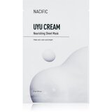 Nacific Uyu Cream Nourishing Mask Pack intenzivno vlažilna maska za obraz s pomirjajočim učinkom 10x27 g Cene
