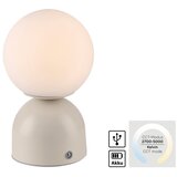 SCHÖNER WOHNEN 19218-39 - LED stona lampa RUDI, prigušiva, LED/1,2W/5V, siva | Eponuda.com