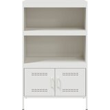  Visoka komoda bijela 67 x 39 x 113 cm čelična | shoptok.hr