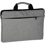  Siva torba za laptop 15,6" – poslovna aktovka s naramenicom | shoptok.hr