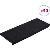  Samoljepljivi otirači za stepenice 30 kom crni 65x24,5x3,5 cm | shoptok.hr