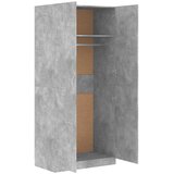  Ormar siva boja betona 90 x 52 x 200 cm od konstruiranog drva | shoptok.hr