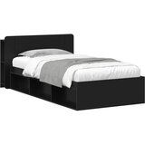  Okvir kreveta s pohranom Crna 90 x 190 cm Konstruirano drvo | shoptok.hr