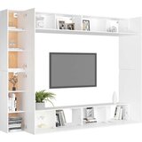  8-dijelni set TV ormarića bijeli od iverice | shoptok.hr
