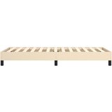 Okvir za krevet s oprugom krem 90x200cm od tkanine | Eponuda.ba