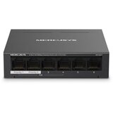 Switch Mercusys MS106LP Mercusys MS106LP 6-portni 10/100 Mbps Desktop prekidač sa 4-porta PoE+, kompatibilan sa 802.3af/at PD-ovima, 40 W PoE napajan | Eponuda.ba