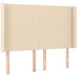  Krevet box spring s madracem LED krem 140x200 cm od tkanine | shoptok.hr