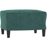  3-dijelni set sofa s jastucima tamnozeleni baršunasti | shoptok.hr