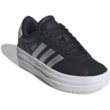Adidas cipele za djevojčice Vl Court Bold J, KI4773, crne i srebrne | Eponuda.ba