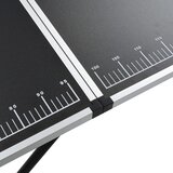  Sklopivi stol za lijepljenje od MDF-a i aluminija 300 x 60 x 78 cm | shoptok.hr