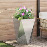  Sadilica 2 pcs Srebrno 50 x 50 x 75 cm Cinkani čelik | shoptok.hr