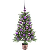  Božićno drvce s 150 LED svjetlima s stalakom Zelena 90 cm PE | shoptok.hr