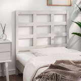  Uzglavlje za krevet bijelo 105 5x4x100 cm od masivne borovine | shoptok.hr