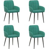  Trpezarijske stolice 4 pcs Baršun Tirkizna 57 x 50 x 85 cm | Eponuda.ba