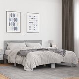  Okvir za krevet boja hrasta 150x200cm konstruirano drvo i metal | Eponuda.ba