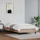  Za krevet boja cappuccina 100x200 cm umjetna koža Cijene