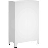 vidaXL industrijska garderobna omara bela 67x35x107 cm jeklo | Shoptok.si